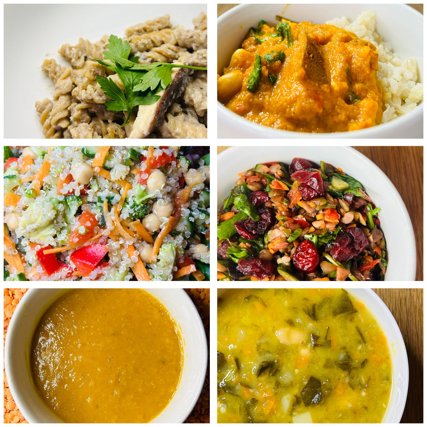 3 Day Meal Plan (6 meals)