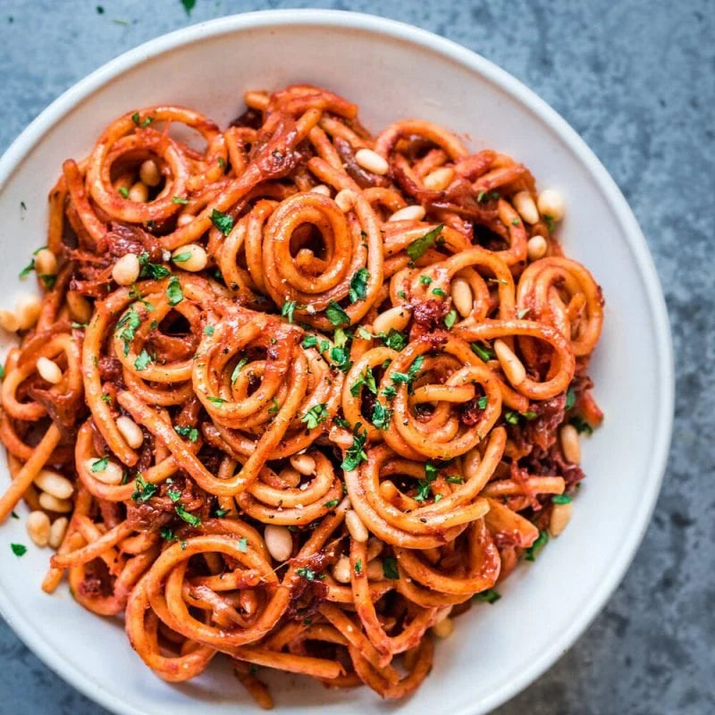 French Onion Spaghetti