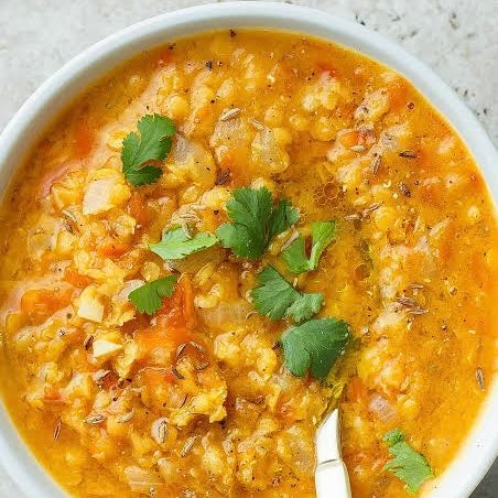 One Pot Sunshine Lentil Soup