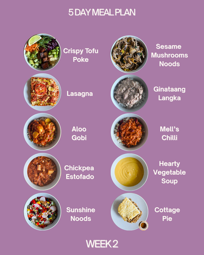 Two People 5 day Meal Plan Subscription (20 meals)